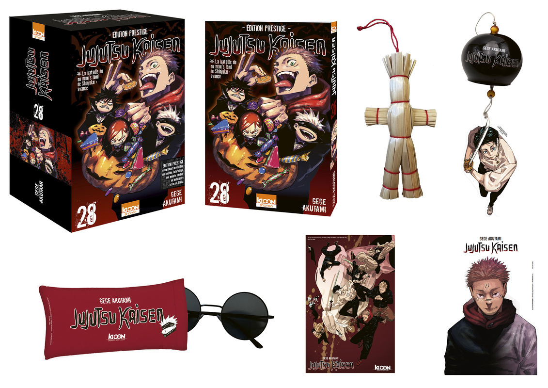 Jujutsu Kaisen T28 - édition prestige - Gege Akutami - KI-OON