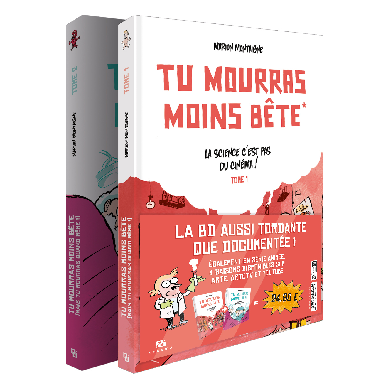 Pack Découverte Tu mourras moins bête T01-02 -  - ANKAMA