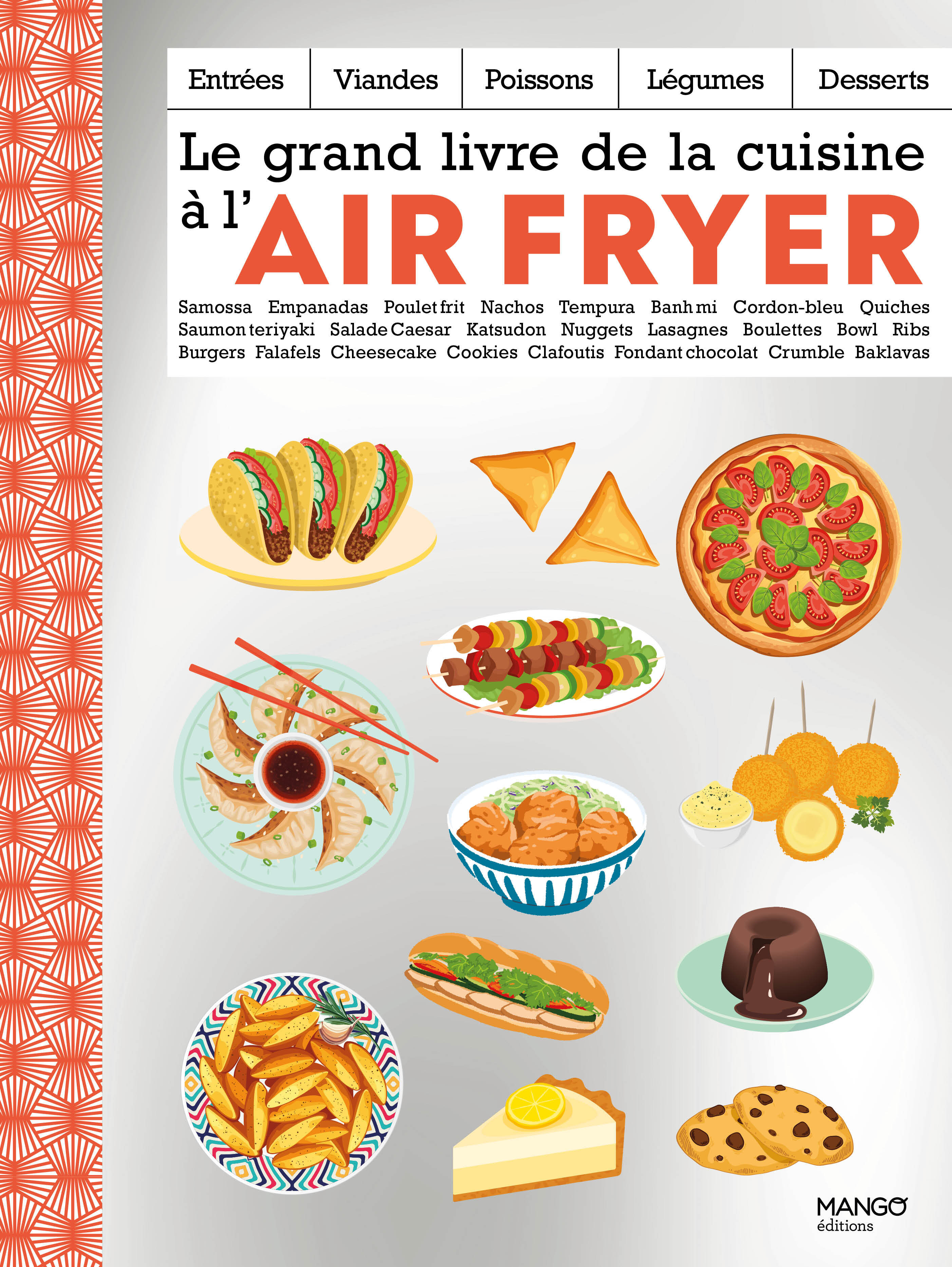 Le grand livre de la cuisine à l'air fryer -  Collectif - MANGO