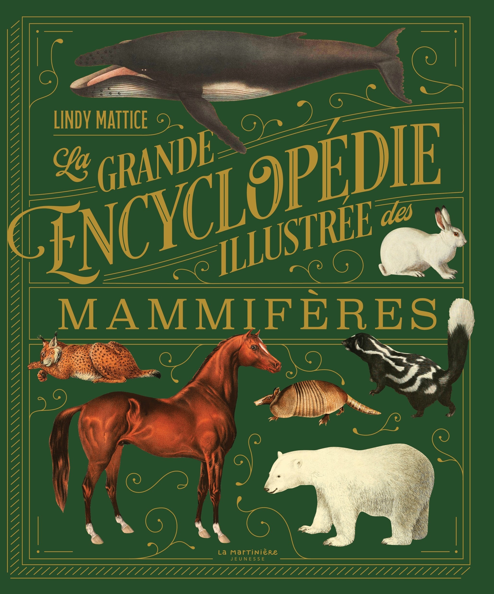 La Grande encyclopédie illustrée des mammifères - Lindy Mattice - MARTINIERE J