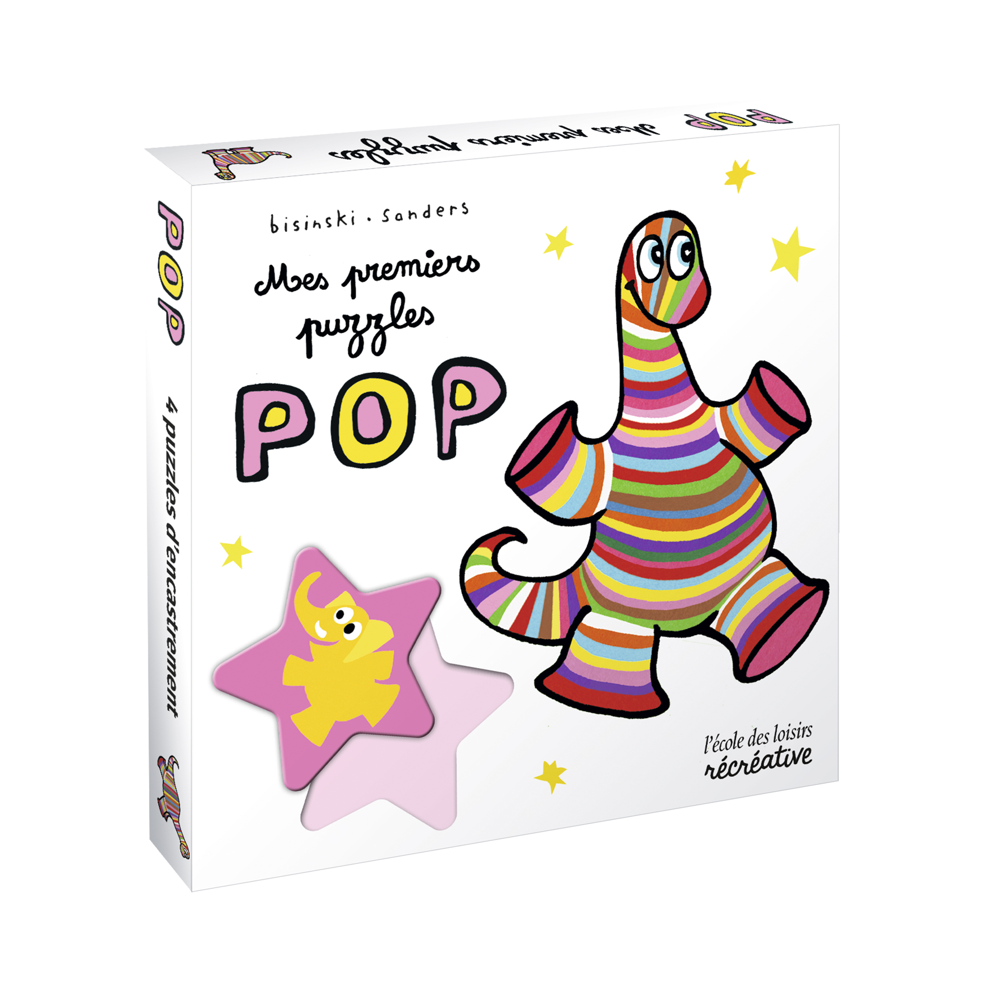 Mes premiers puzzles à encastrement - Pop -  Sanders Alex, Pierrick Bisinski, Alex Sanders - EDL