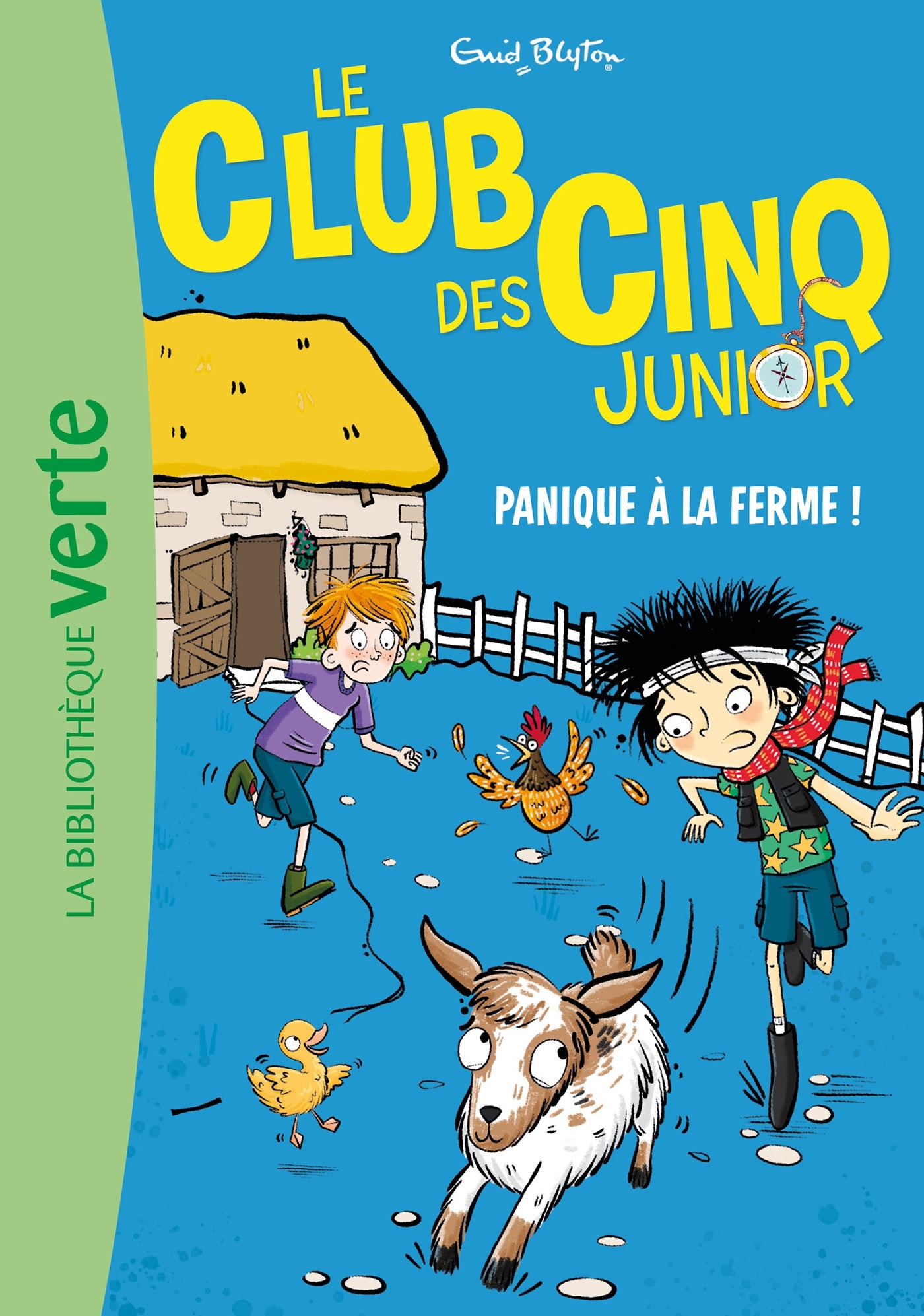 Le Club des Cinq Junior 18 -  Panique à la ferme ! - Enid Blyton - HACHETTE JEUN.