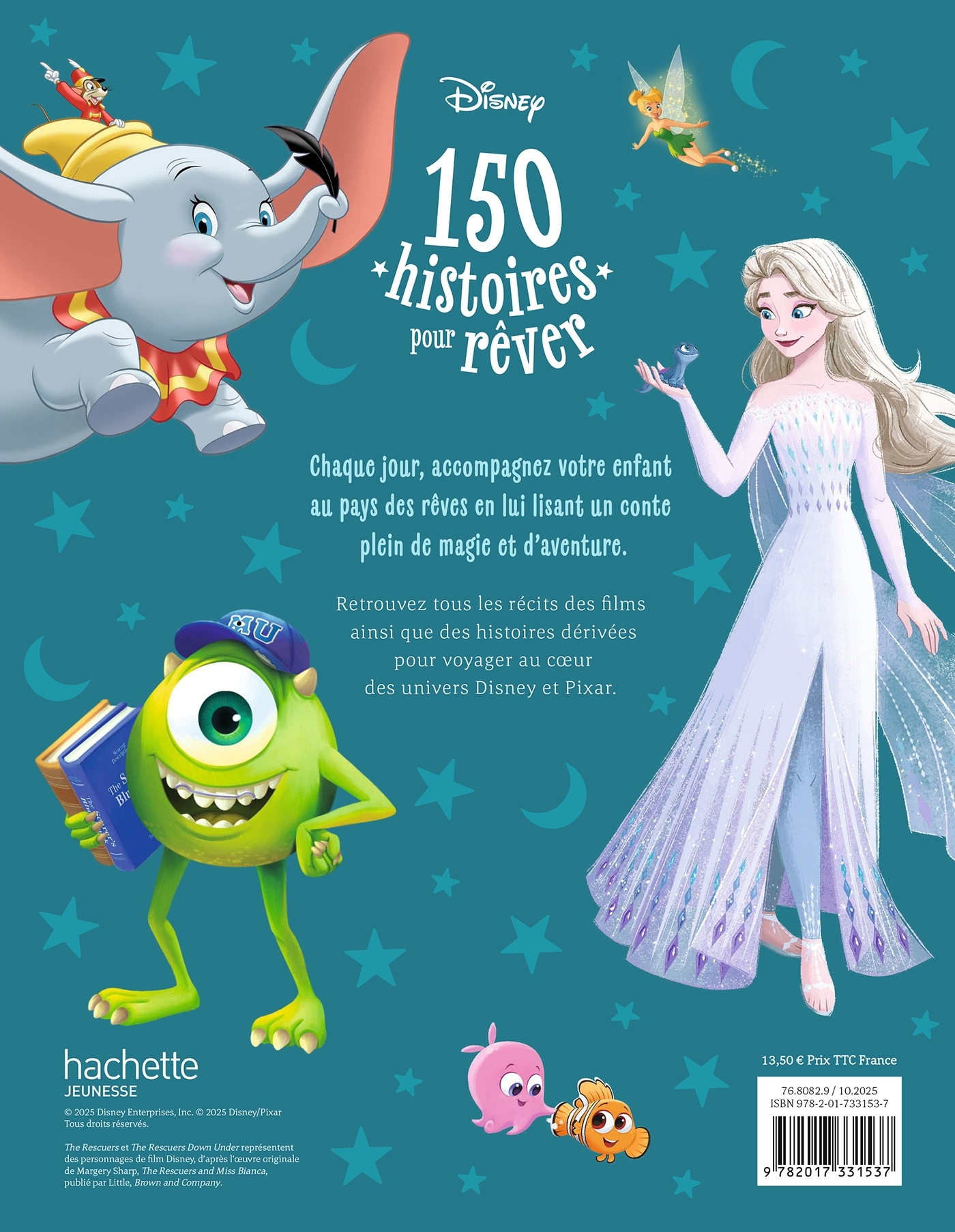DISNEY - 150 histoires pour rêver -  - DISNEY HACHETTE