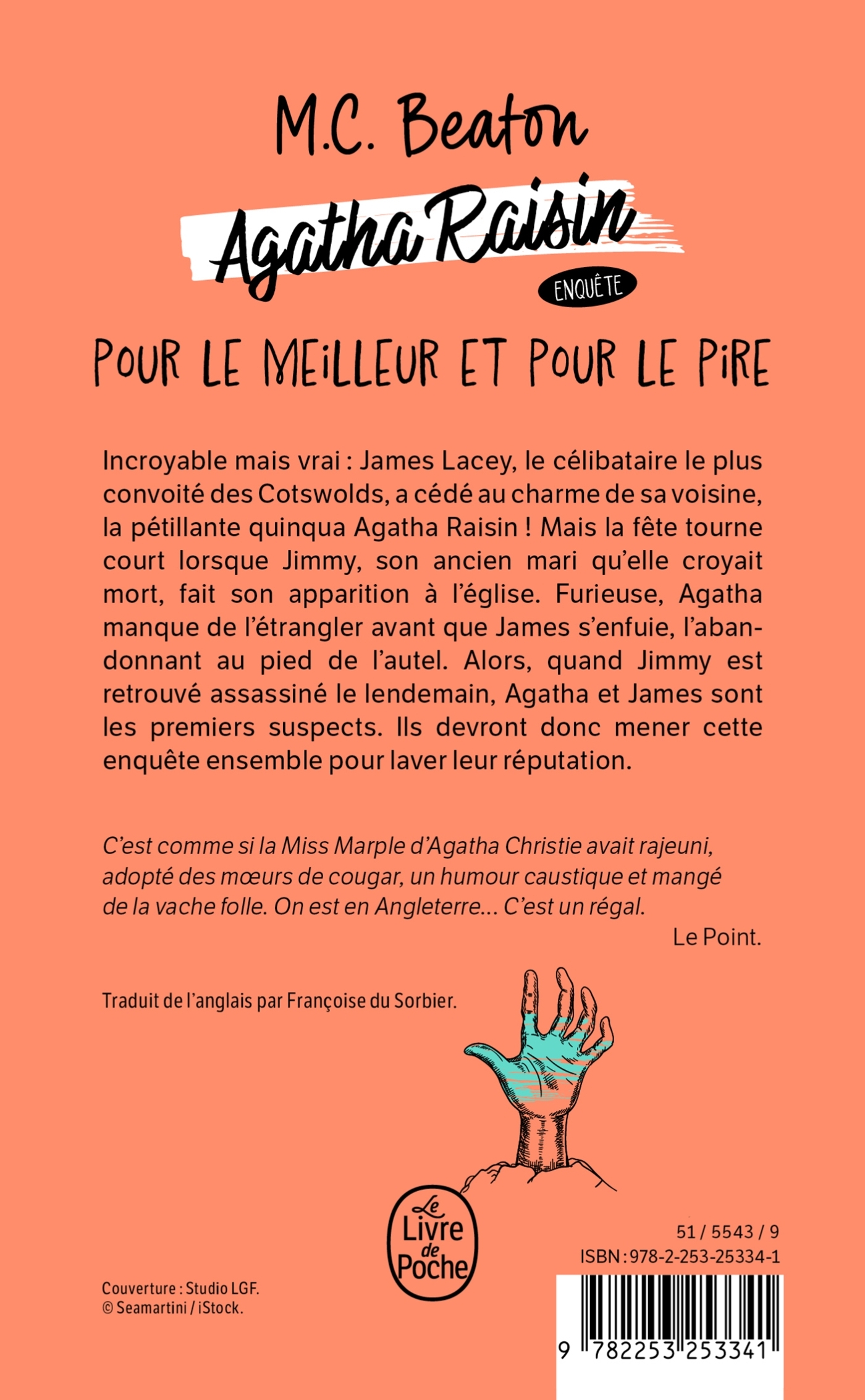 Pour le meilleur et pour le pire (Agatha Raisin enquête, Tome 5) - M. C. Beaton - LGF