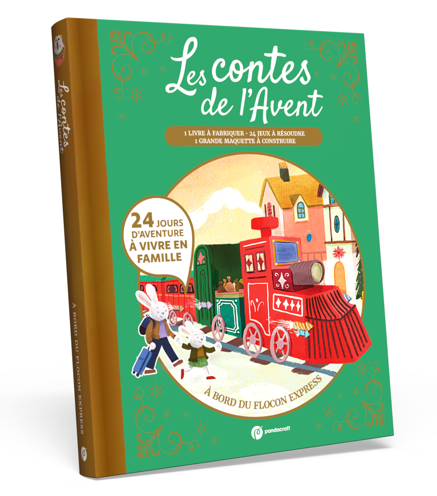 Les contes de l'Avent - À bord du Flocon Express -  - PANDACRAFT