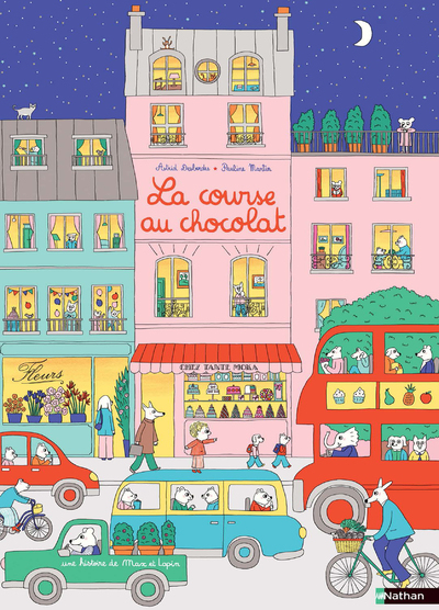 La course au chocolat - Astrid Desbordes - NATHAN