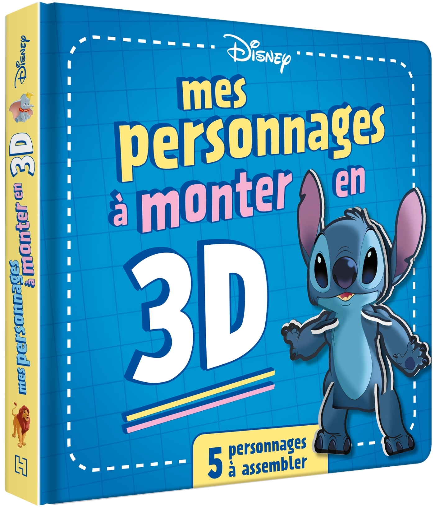DISNEY - Grand Livre Puzzle - Mes personnages 3D à monter -  - DISNEY HACHETTE