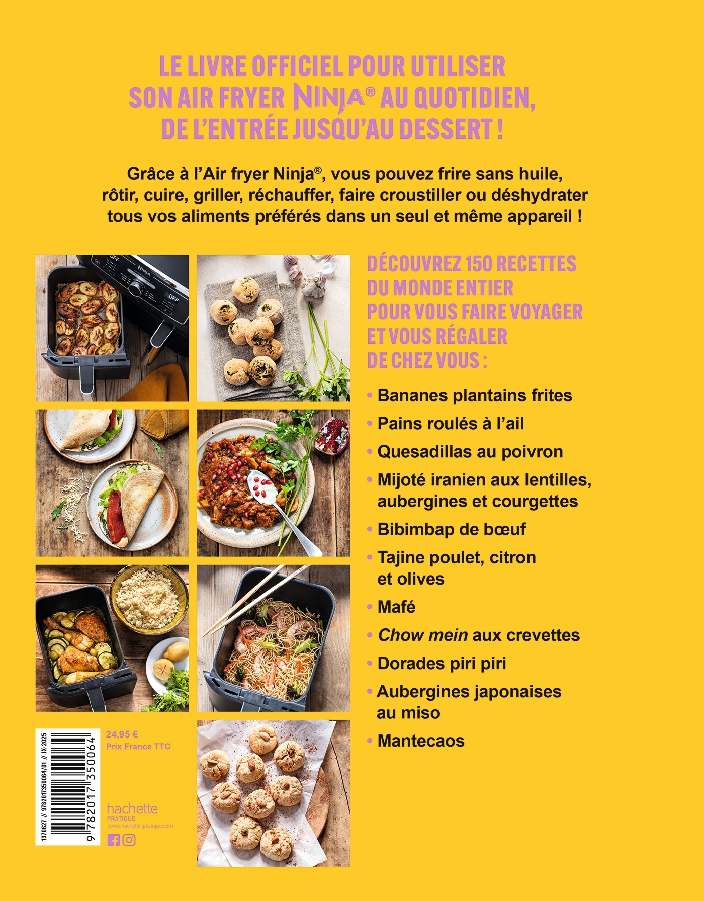 Ninja Airfryer Cuisine du Monde - Catherine Legrand - HACHETTE PRAT