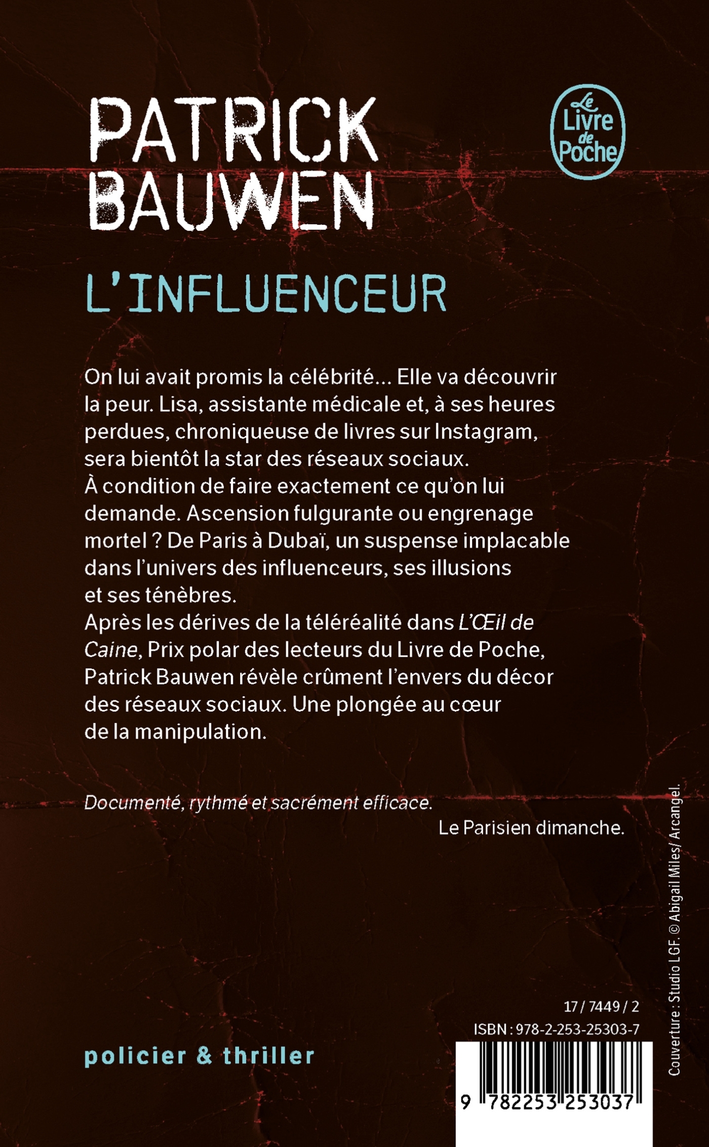 L'influenceur - Patrick Bauwen - LGF