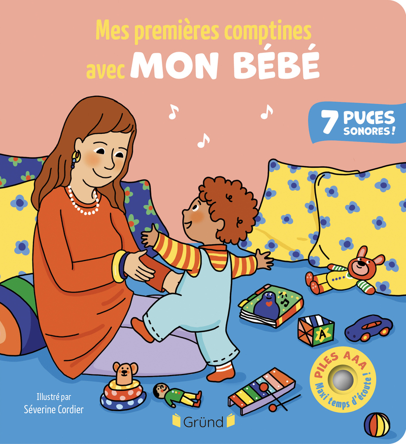 Mes premières comptines avec mon bébé -  L'Air Mobile - GRUND