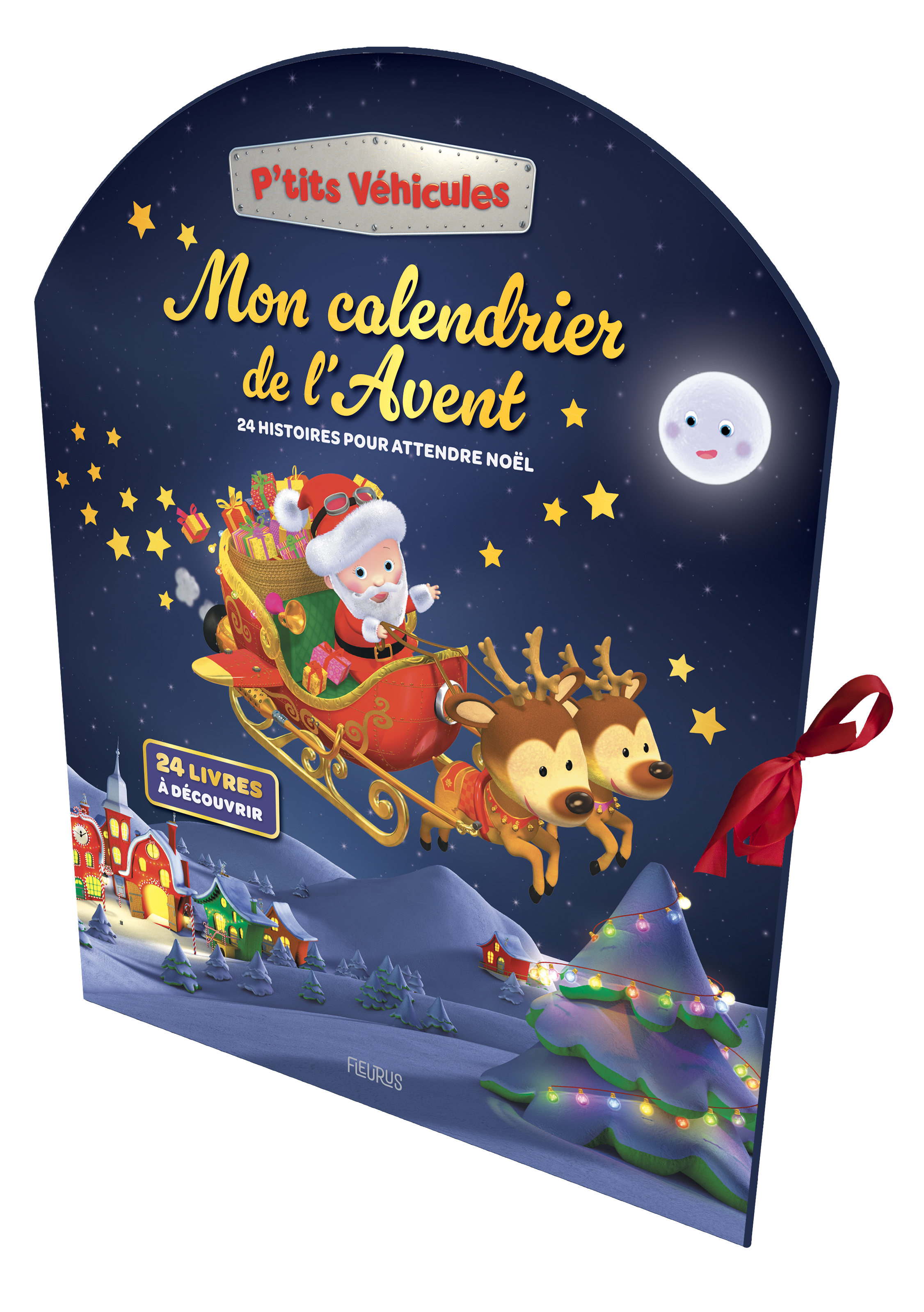 Mon calendrier de l Avent. 24 histoires pour attendre Noël - Nathalie Bélineau - FLEURUS