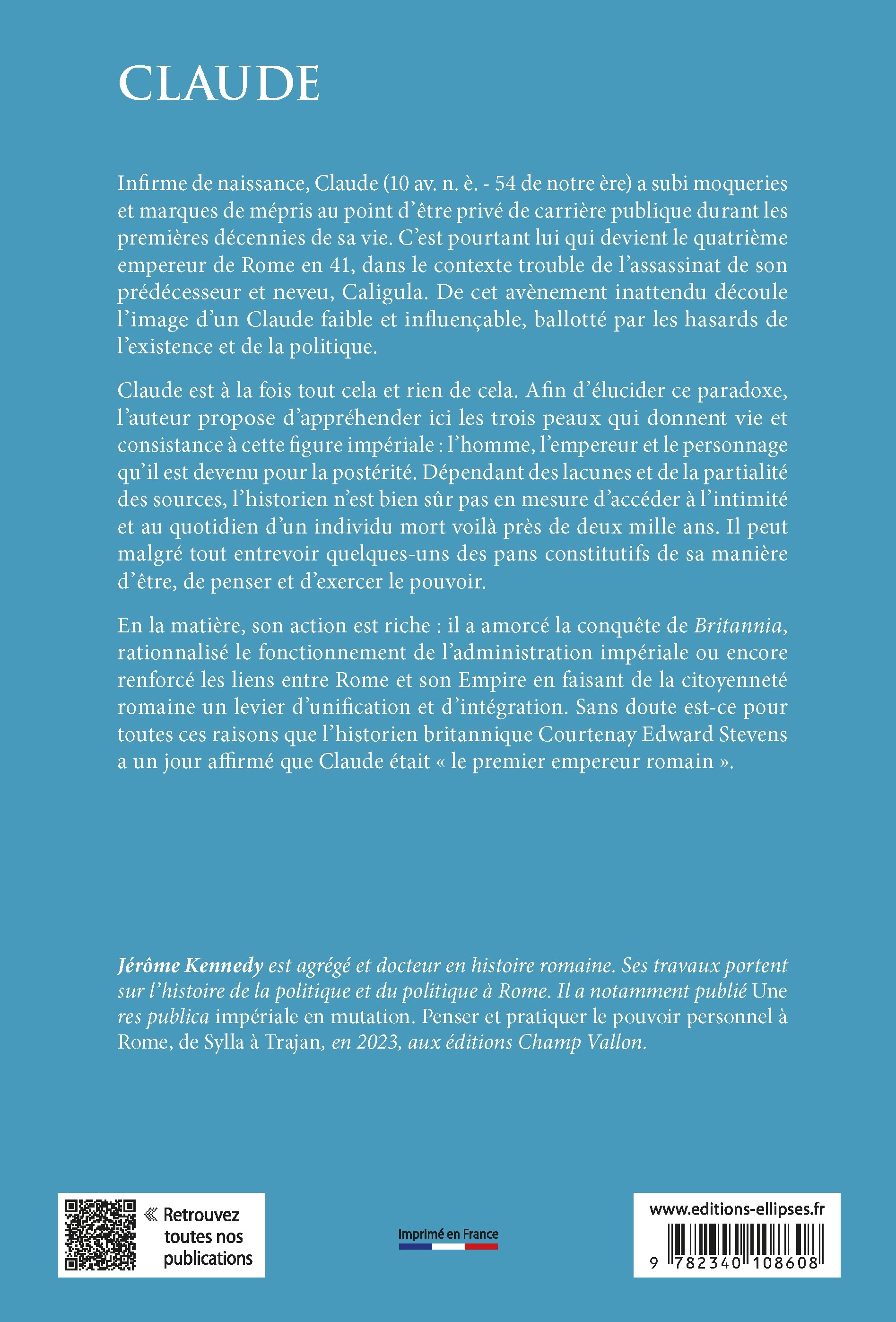 Claude - Jérôme KENNEDY, Maxime Emion - ELLIPSES