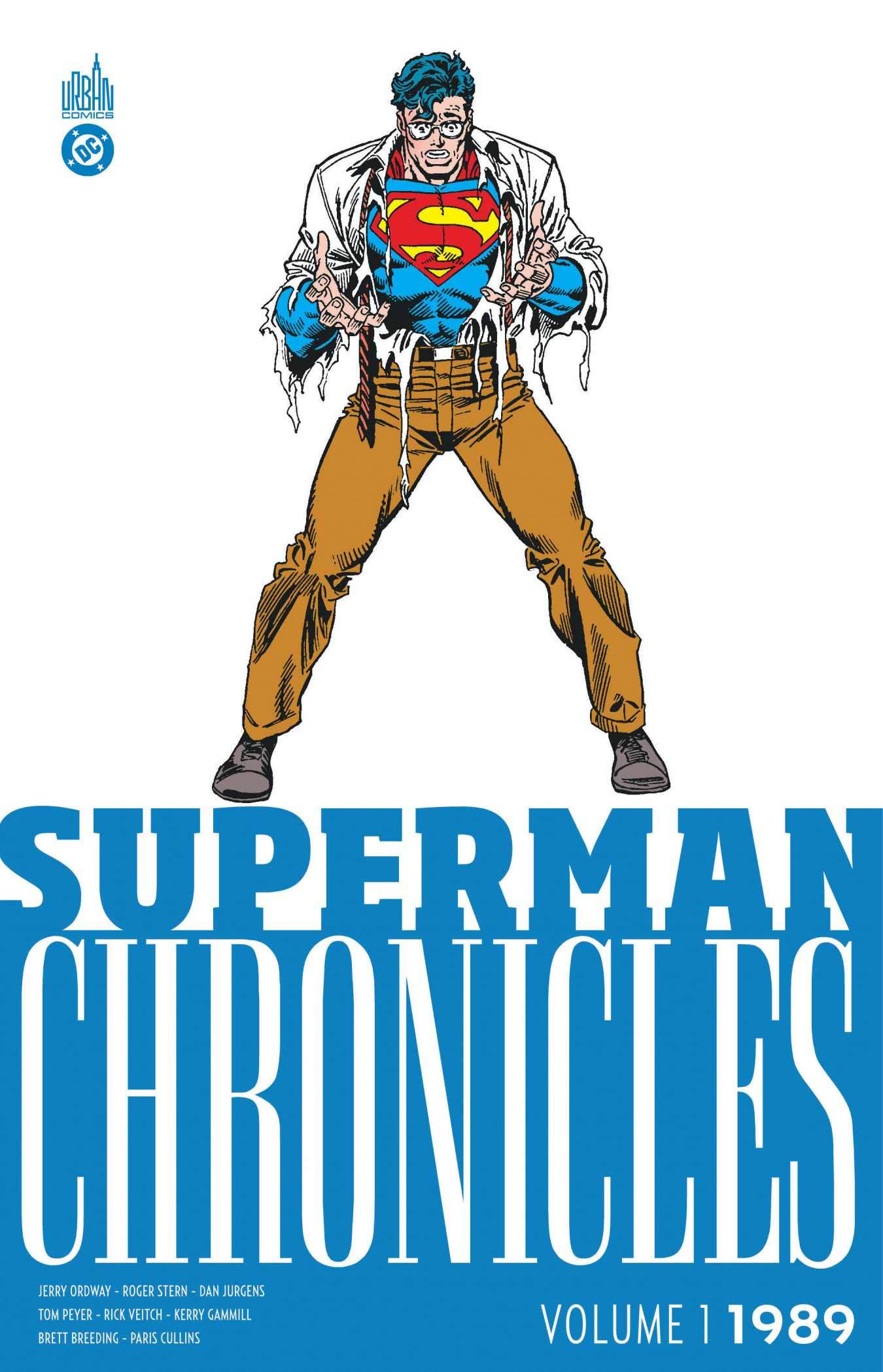 Superman Chronicles 1989 volume 1 -  Ordway Jerry,  Collectif - URBAN COMICS