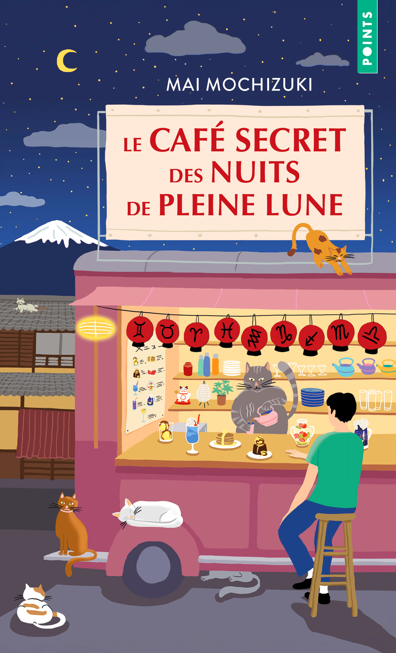 Le Café secret des nuits de pleine lune - Mai Mochizuki - POINTS