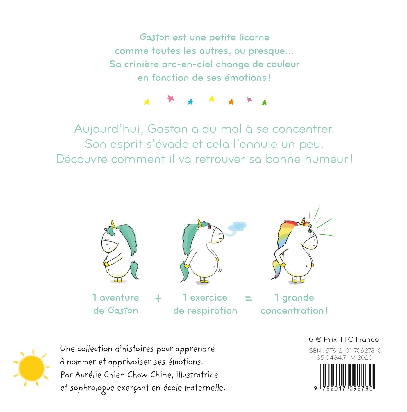 Les émotions de Gaston - Je me concentre - CHIEN CHOW CHINE - HACHETTE ENFANT