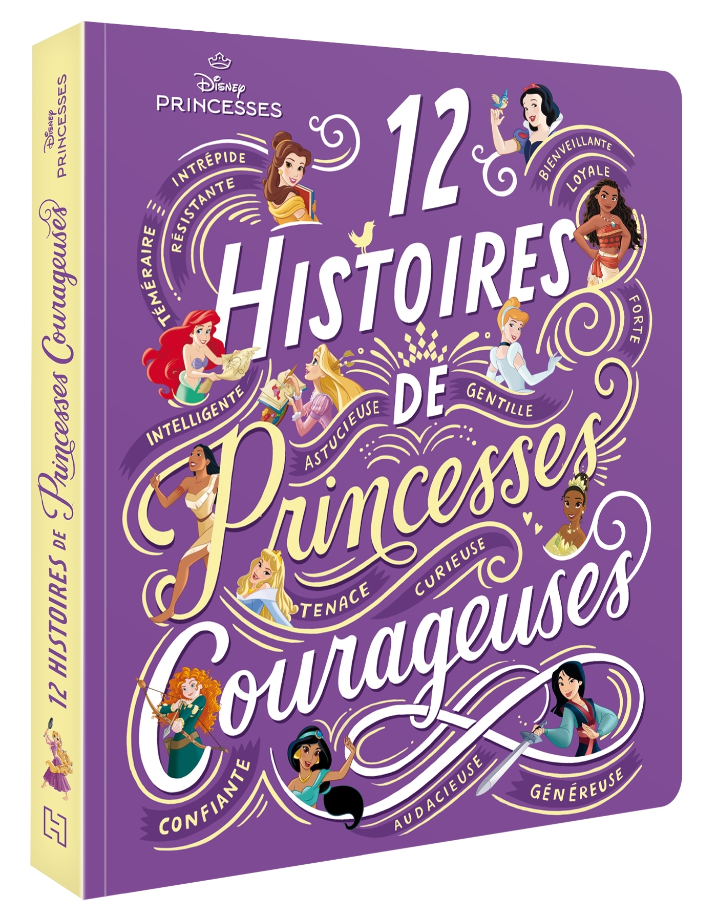 DISNEY PRINCESSES - 12 histoires de princesses courageuses -  - DISNEY HACHETTE
