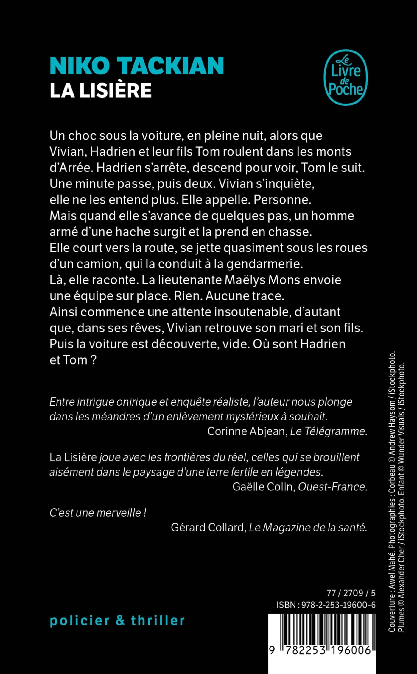 La Lisière - Niko Tackian - LGF