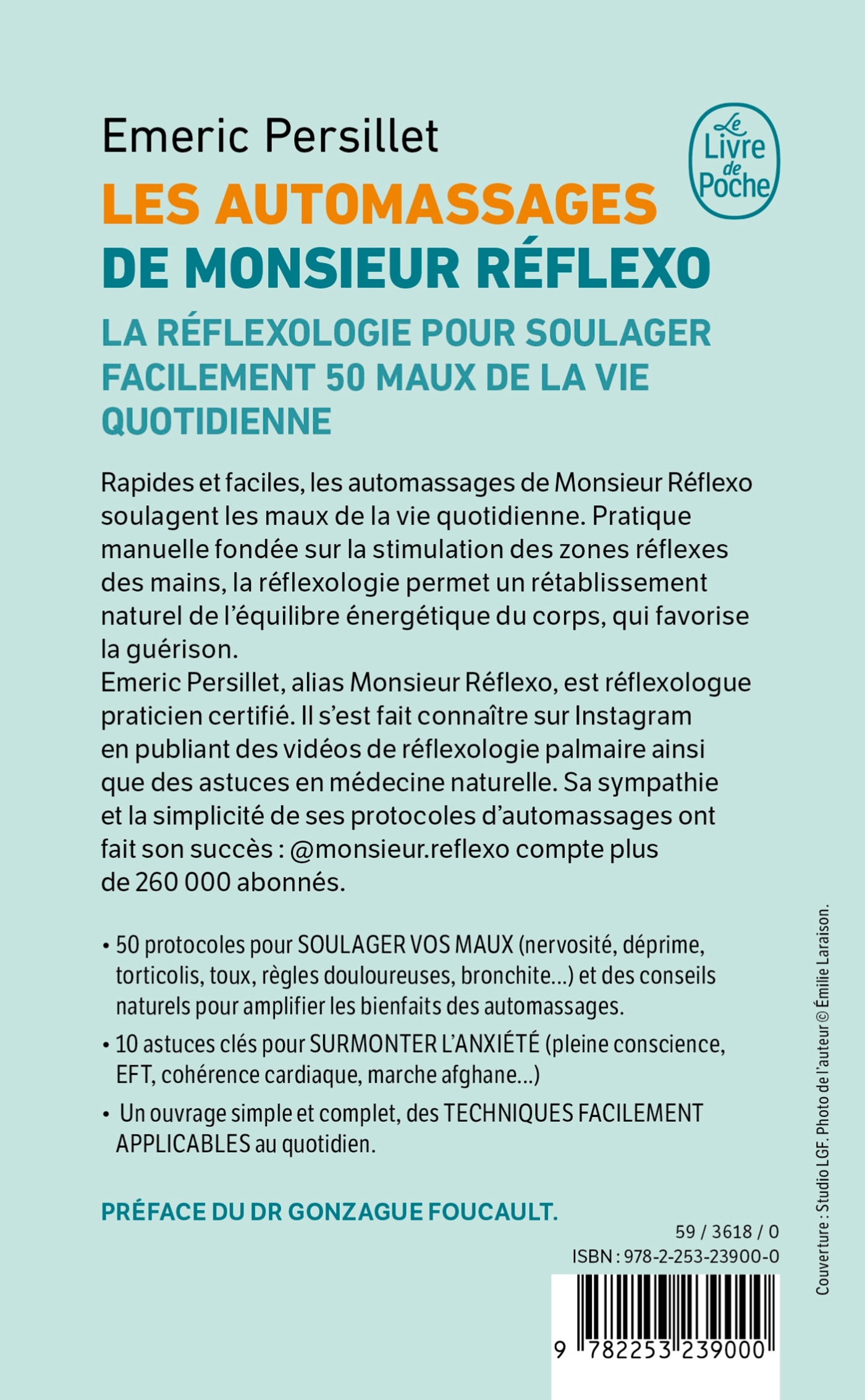Les Auto-massages de Monsieur Réflexo -  Emeric Persillet (Monsieur Réflexo) - LGF