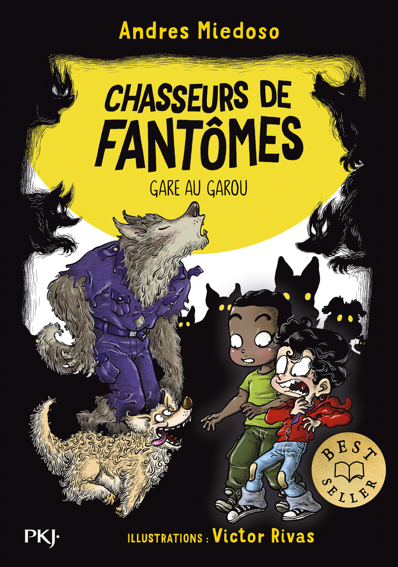 Chasseurs de fantômes - Tome 12 Gare au garou - Andres Miedoso - POCKET JEUNESSE