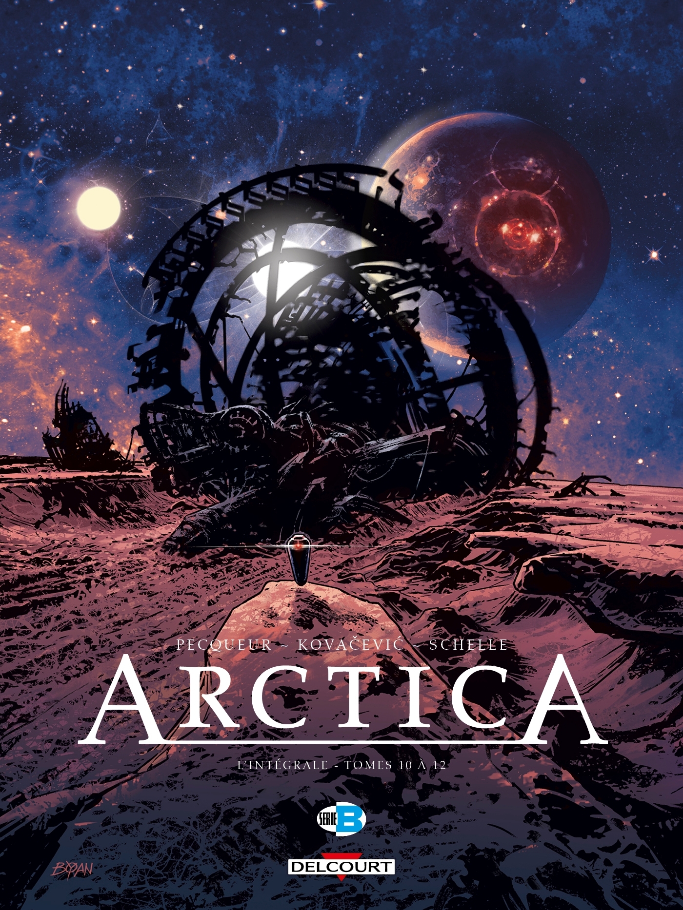 Arctica - Intégrale T10 à T12 - Daniel Pecqueur - DELCOURT