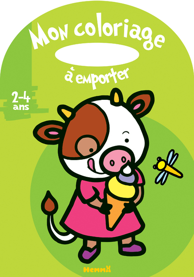 Mon coloriage à emporter (2-4 ans) (Vache) - DIDIERJEAN M-A. - HEMMA