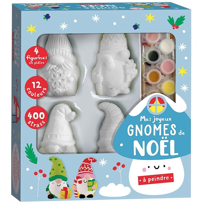Mes joyeux gnomes à peindre -  Atelier Cloro - 1 2 3 SOLEIL