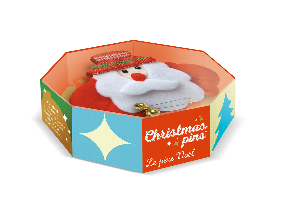 Coffret Christmas Pins / le père Noël -  Collectif - FIRST