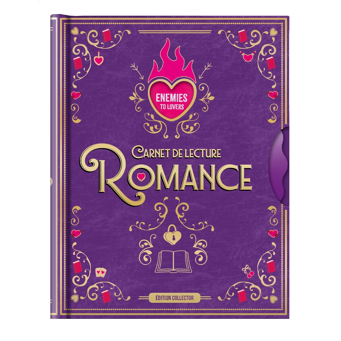 Carnet de lecture Romance - Édition collector -   - PLAY BAC