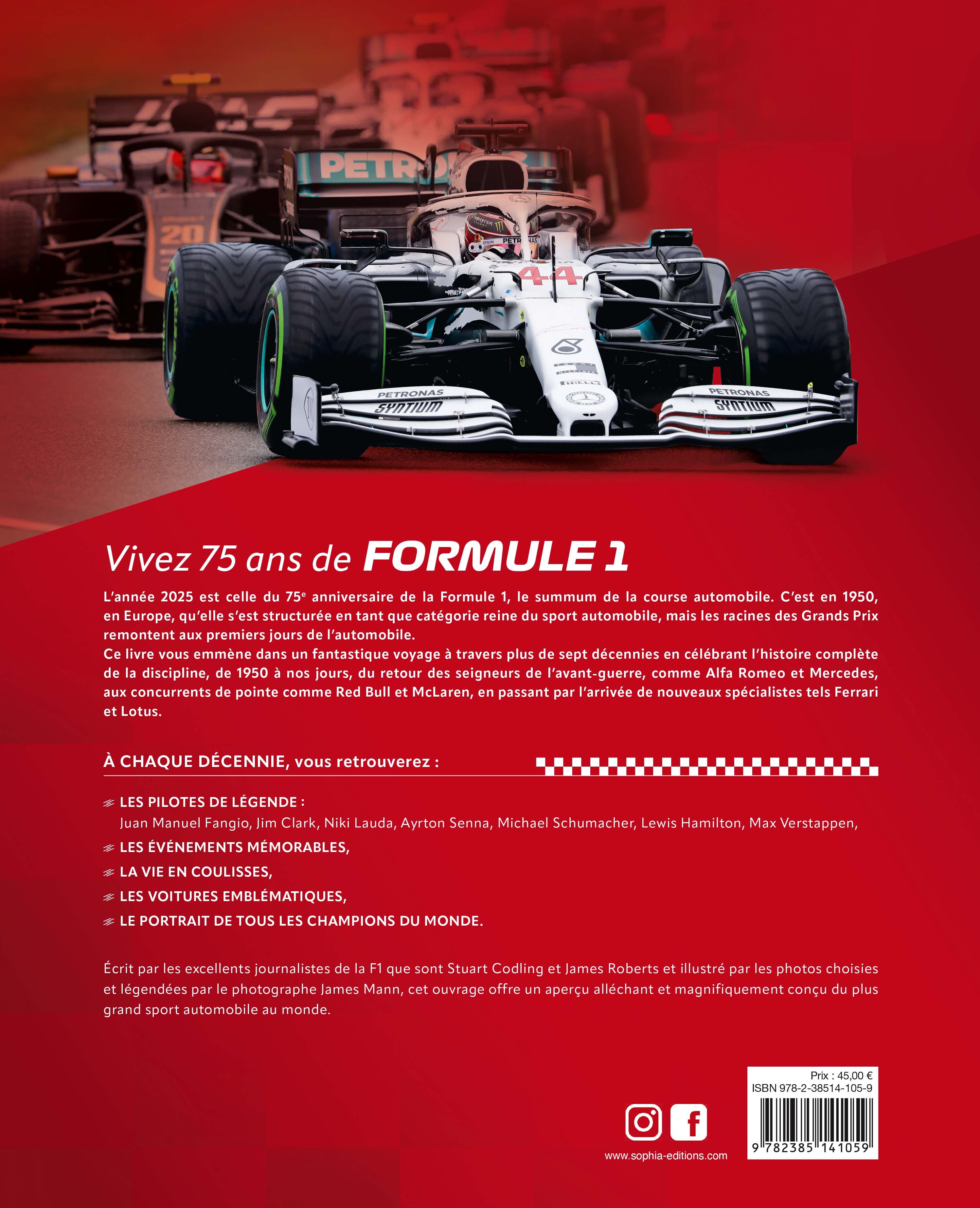 Championnat du monde de F1 - Stuart Codling, James Mann, James Roberts - SOPHIA EDITIONS