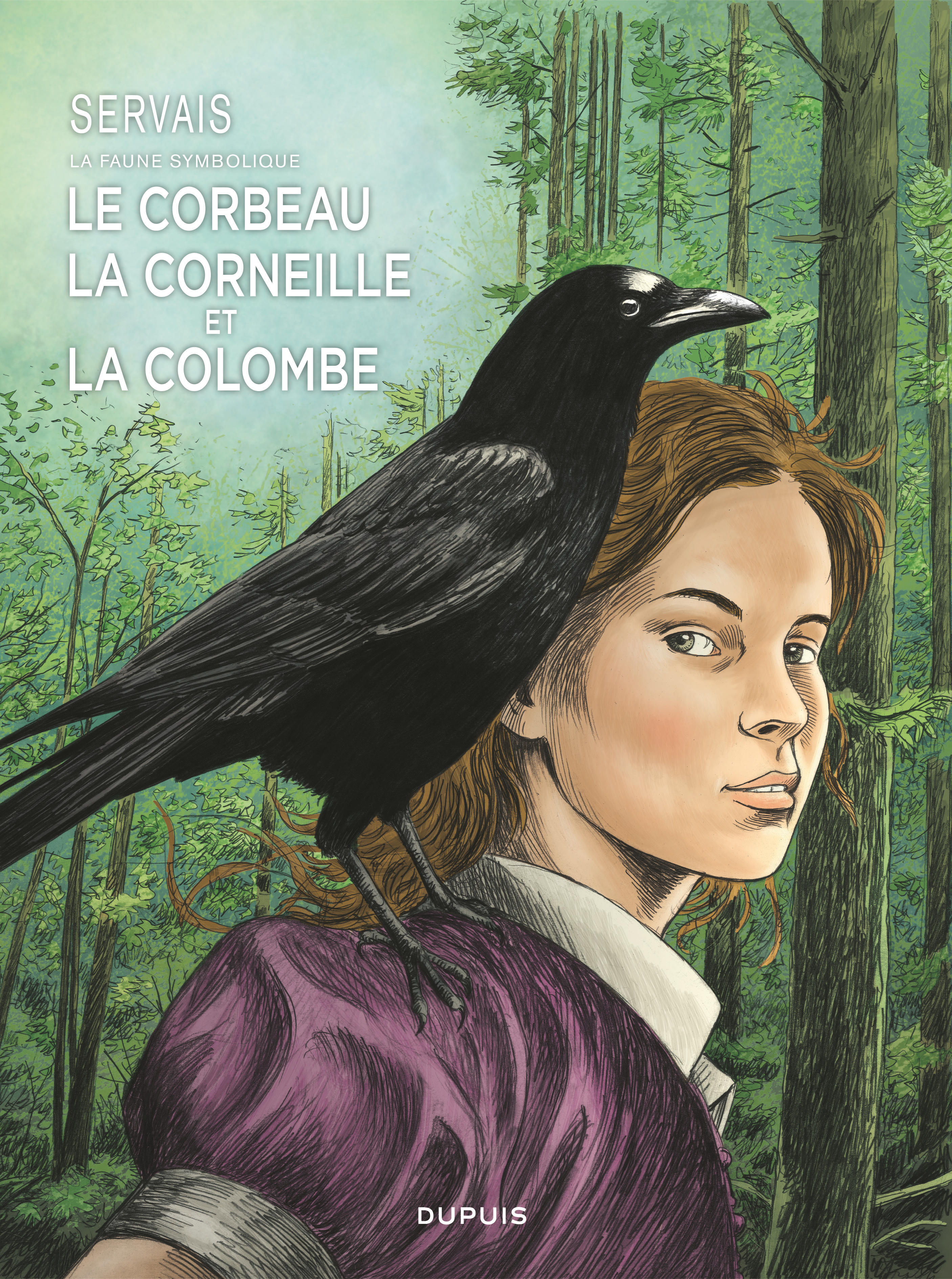 Servais   La faune symbolique - Tome 3 - Le corbeau, la corneille et la colombe -  SERVAIS - DUPUIS