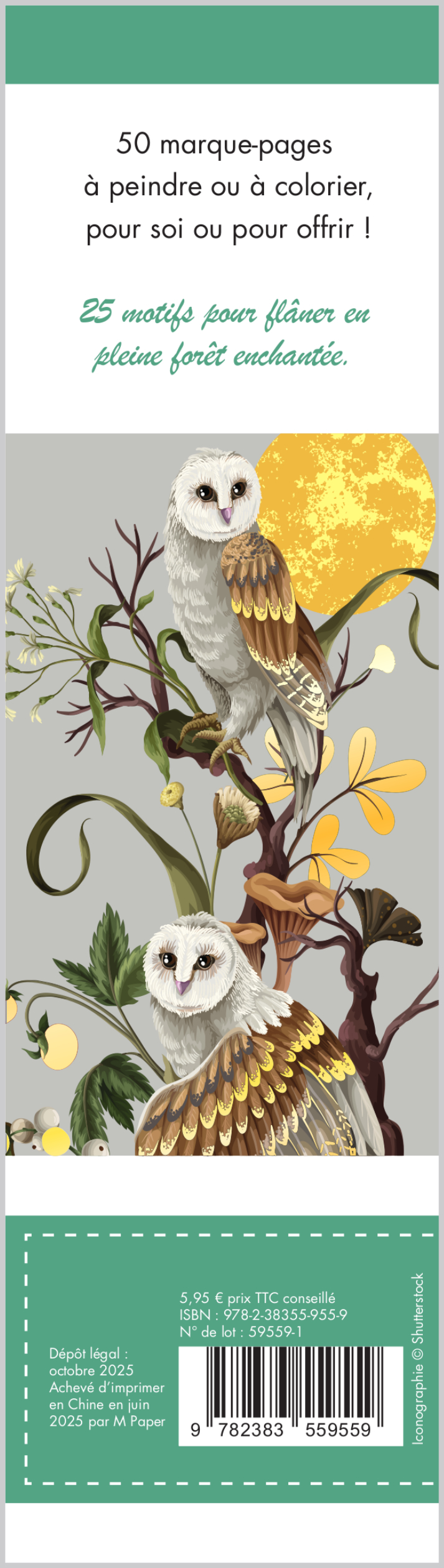 Marque-pages - Forêt enchantée -  Collectif - MERCILESLIVRES