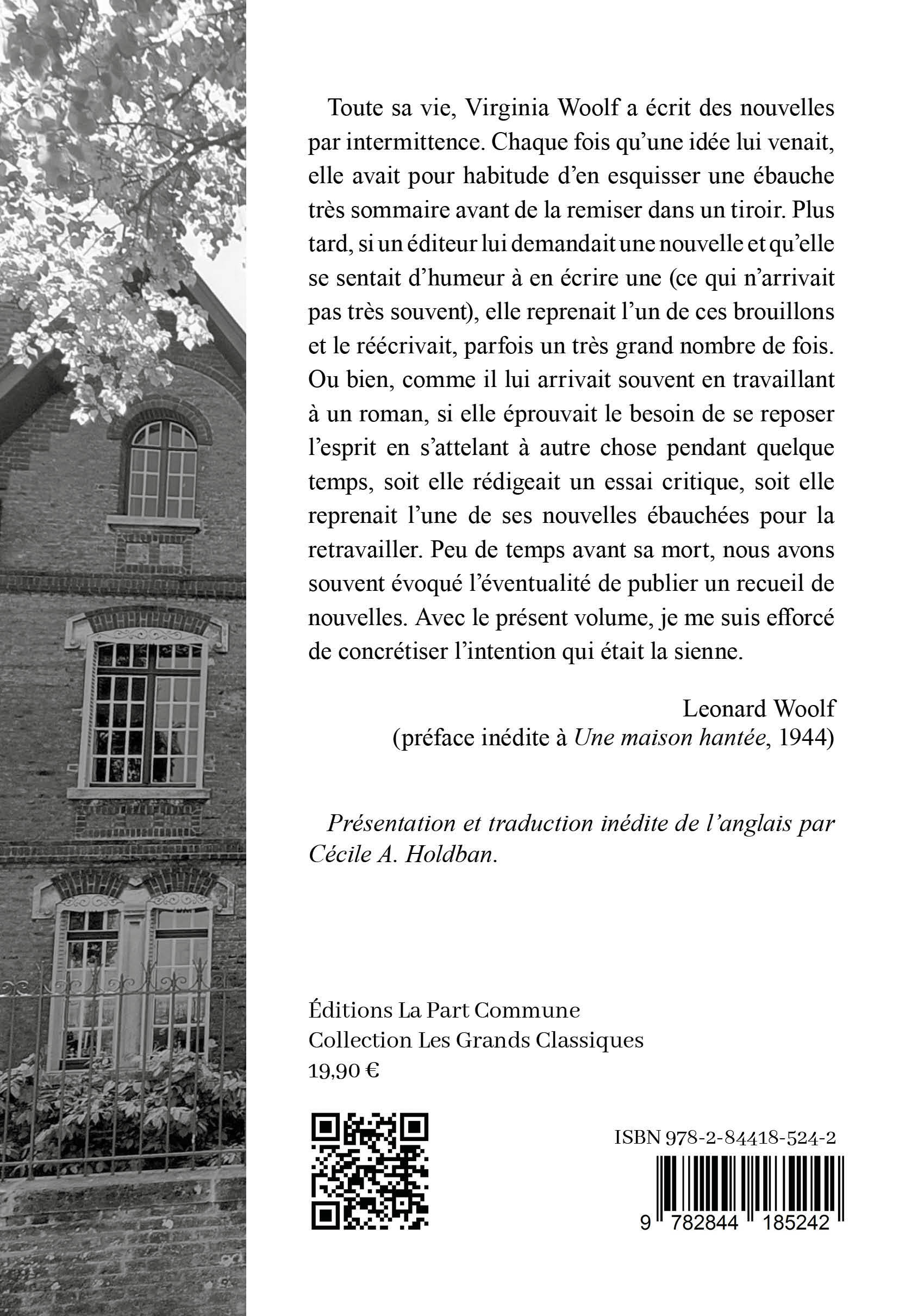 Une maison hantée - Virginia Woolf - PART COMMUNE