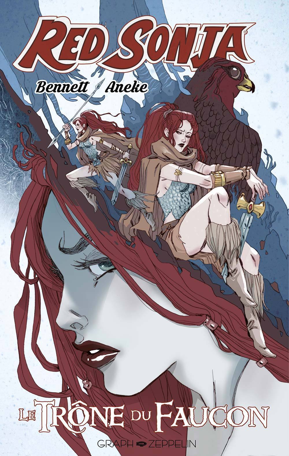 Red sonja - Le trône du faucon - Marguerite Bennett - GRAPH ZEPPELIN