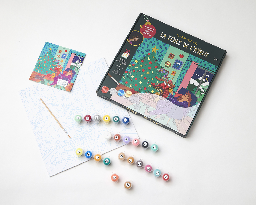 La Toile de l'Avent -  Mathou - FIRST