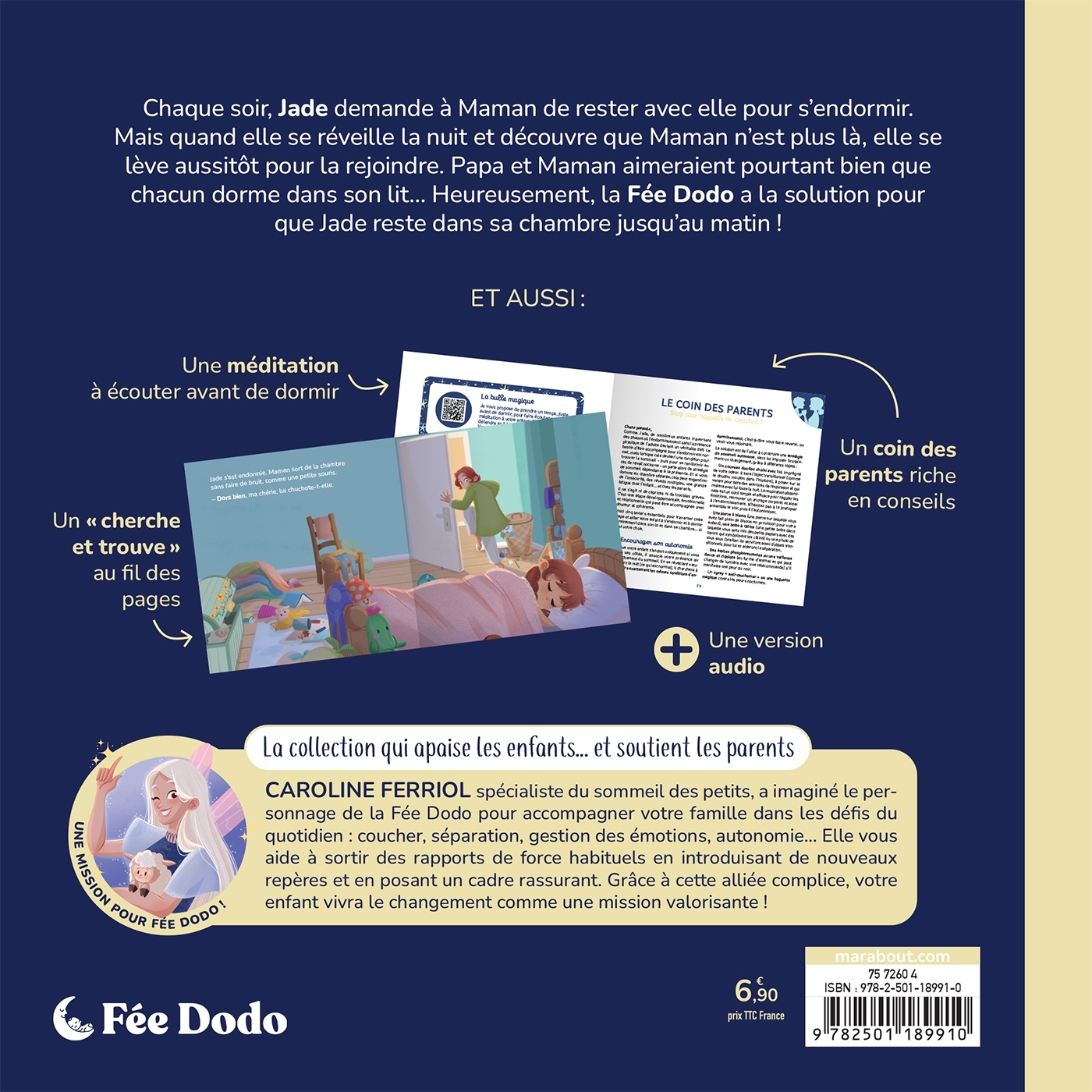 Jade veut dormir avec ses parents - Caroline Ferriol - MARABOUT