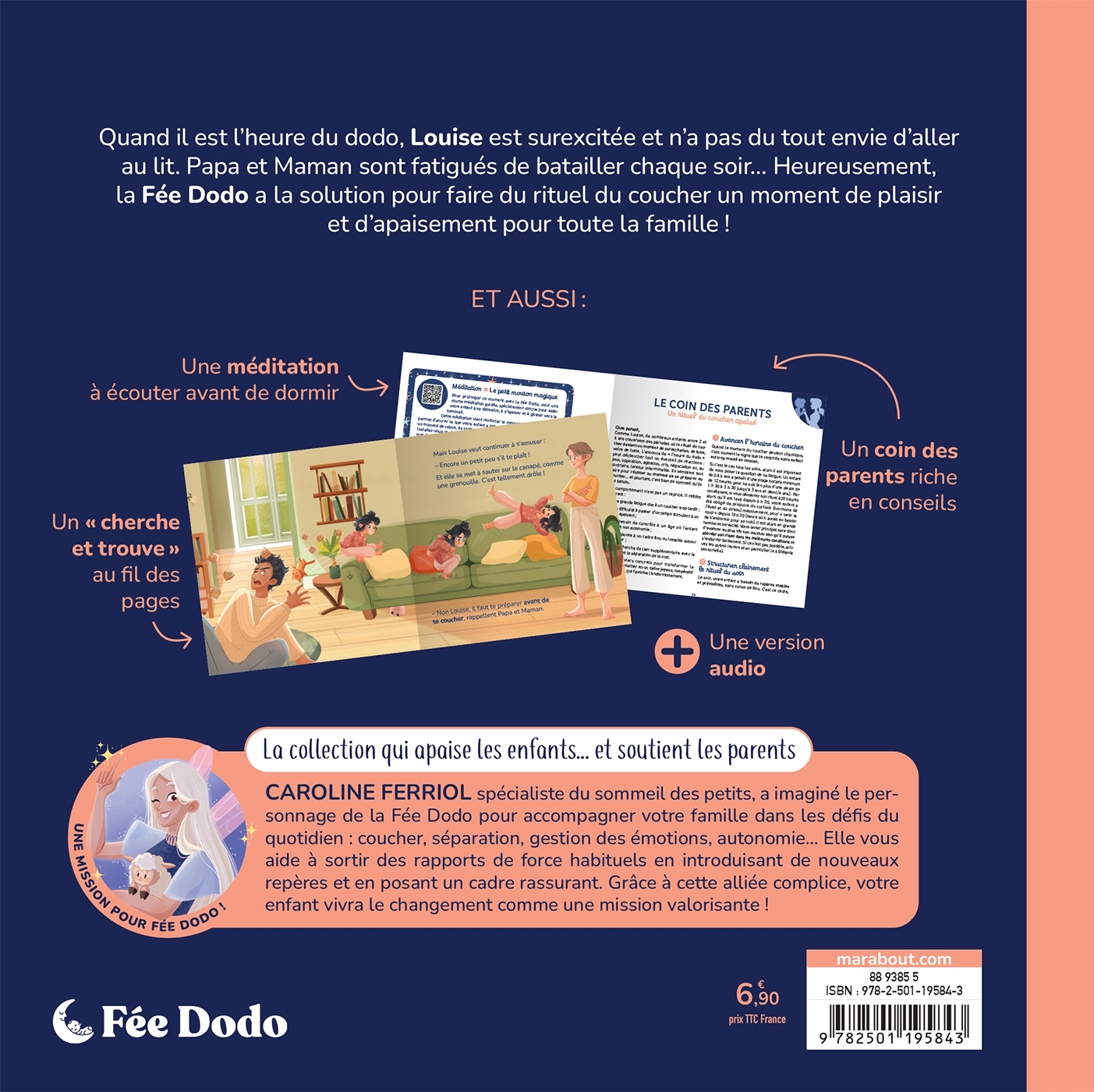 Louise ne veut pas aller se coucher - Caroline Ferriol - MARABOUT