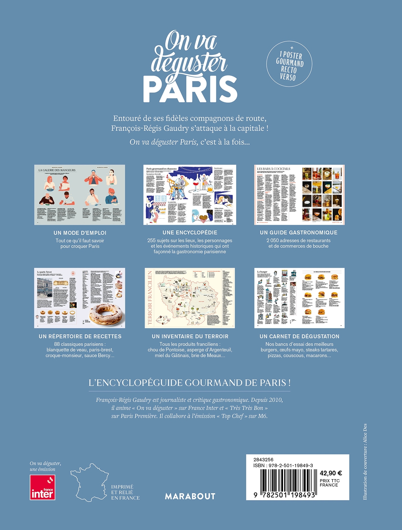 On va déguster Paris - François-Régis Gaudry - MARABOUT