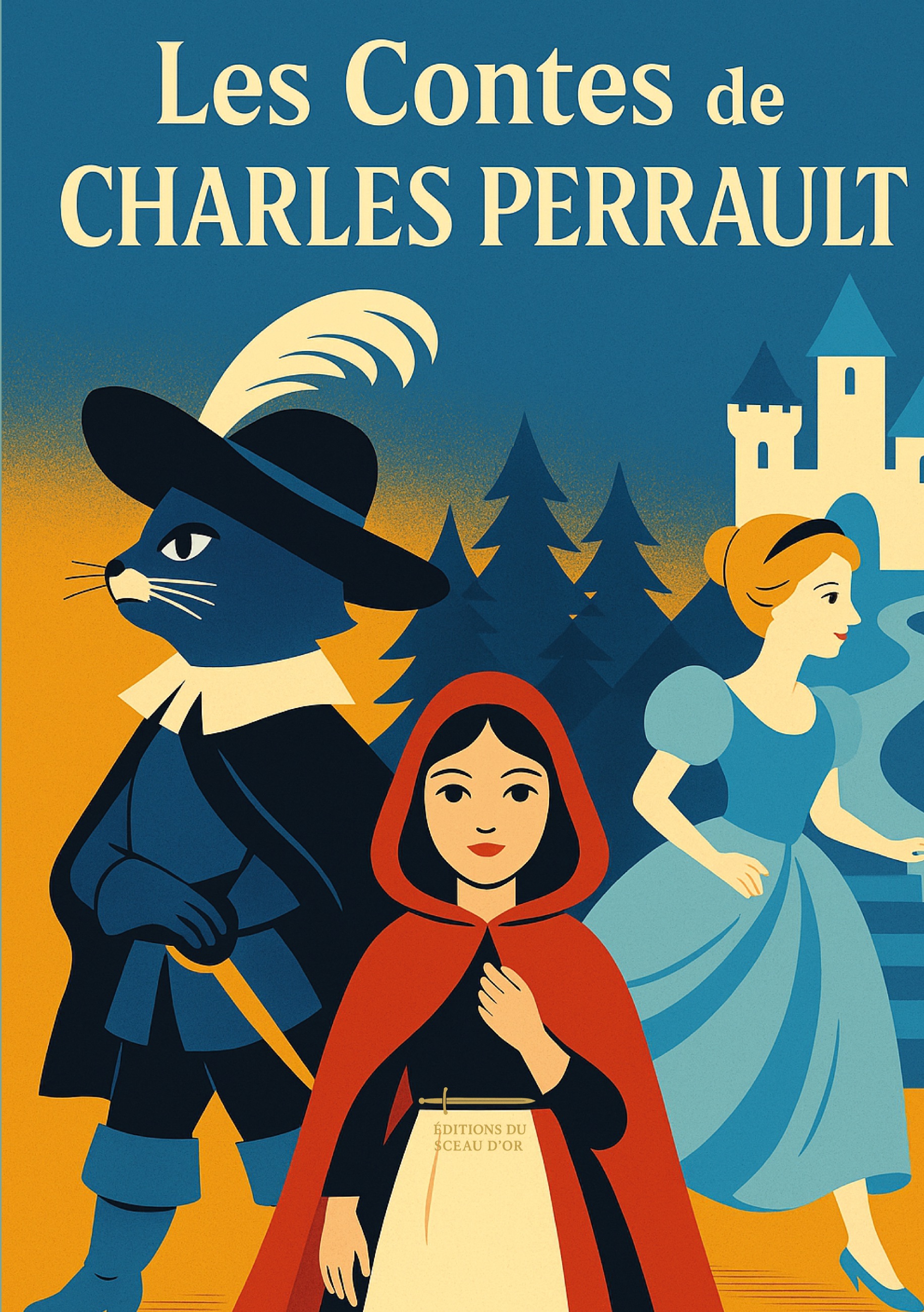 Les Contes de Charles Perrault -  PERRAULT CHARLES, Charles Perrault, Sceau D'or - BOOKS ON DEMAND