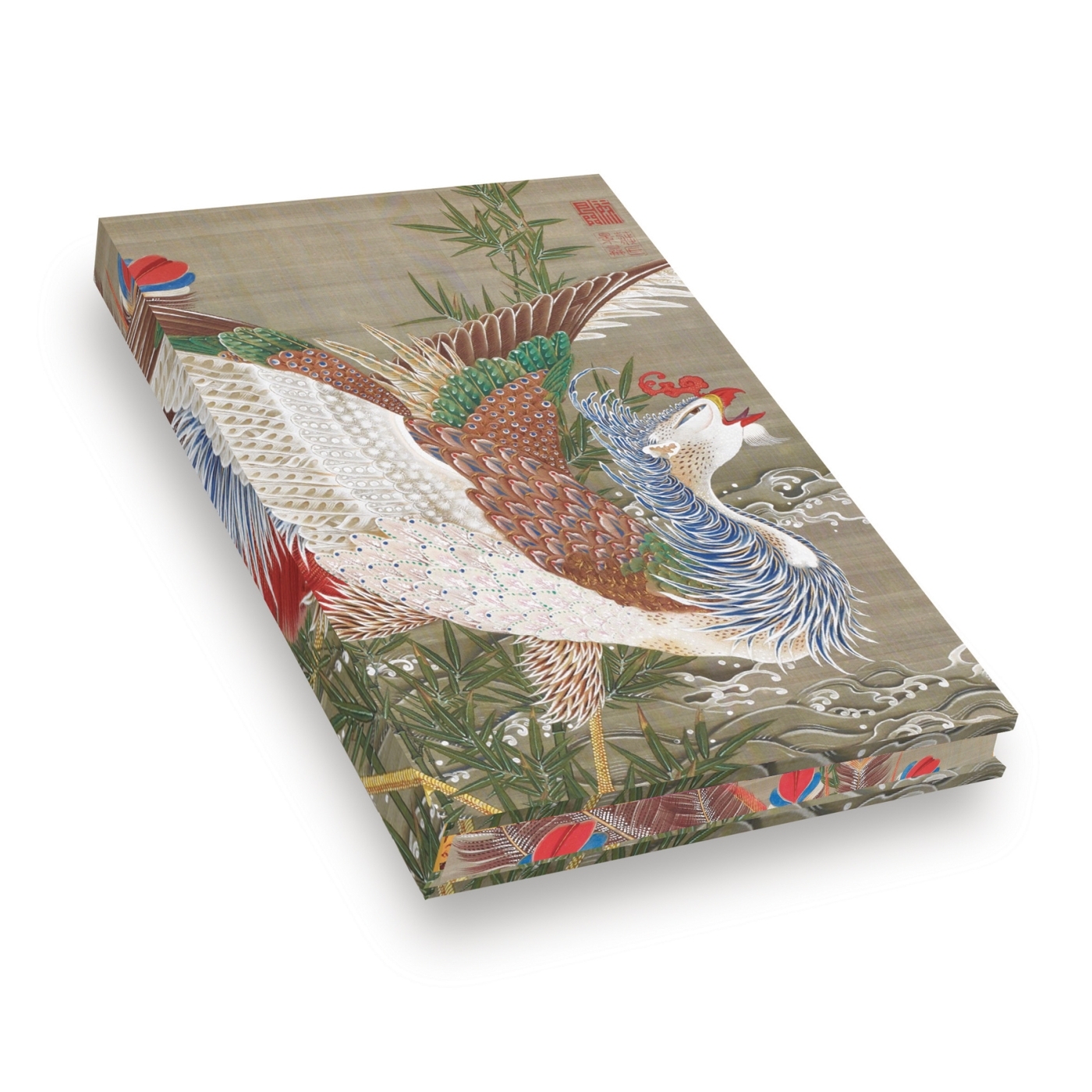 Carnet Hazan effet soie. Jakuchu -  - HAZAN