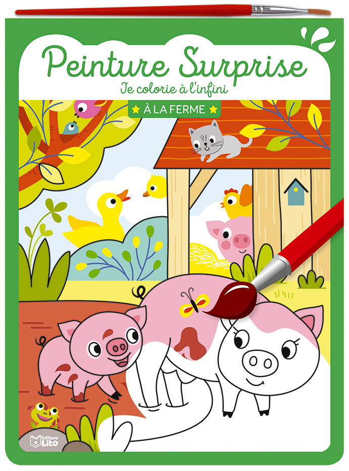 JE COLORIE A L'INFINI - FERME - XXX - LITO