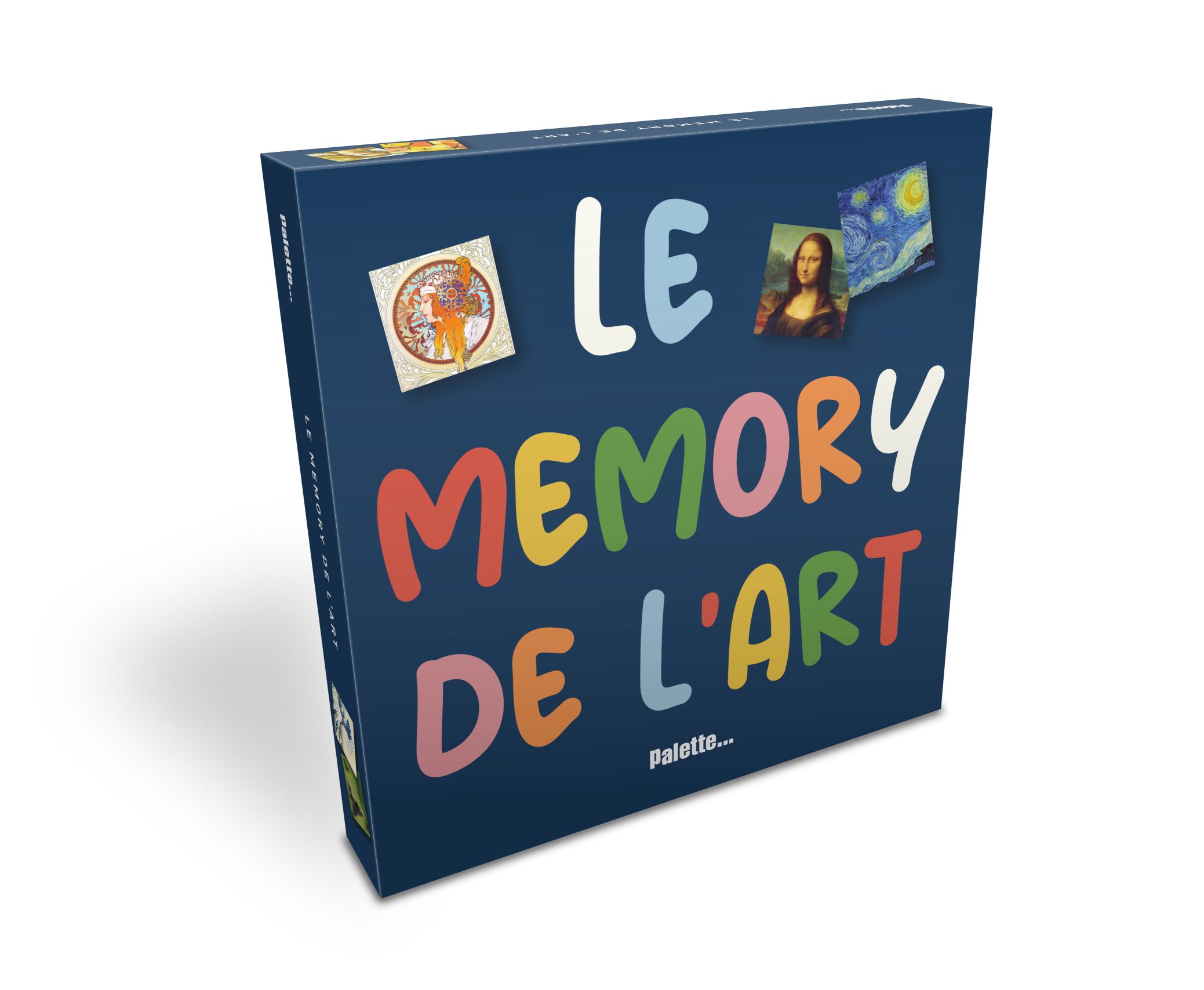 Le Memory de l'art (boîte de jeux) -  Collectif - PALETTE
