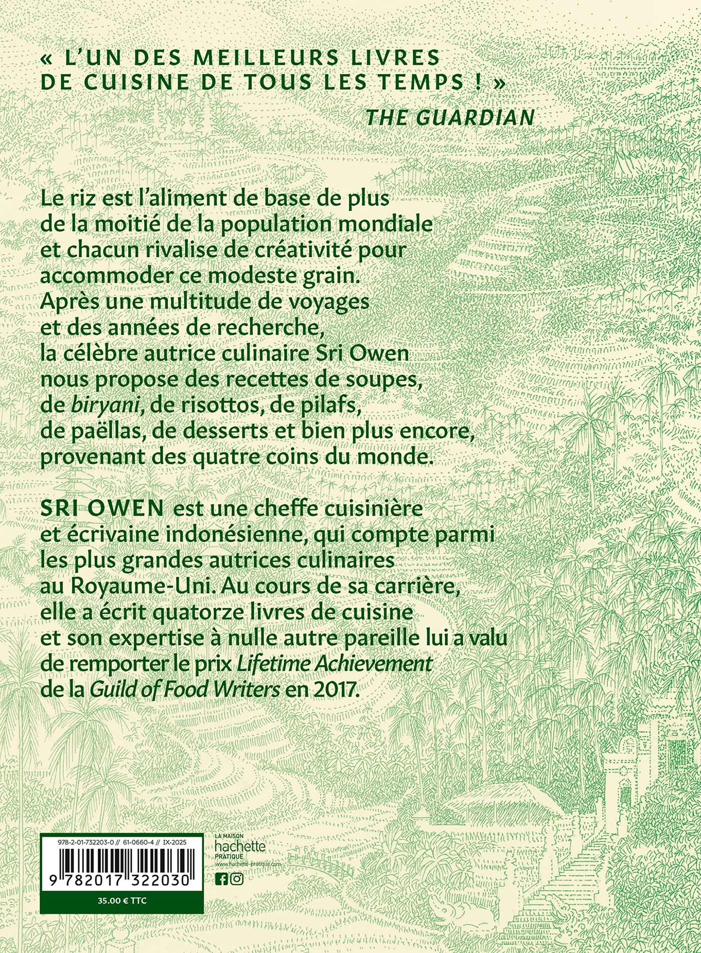 Riz - Sri Owen - HACHETTE PRAT