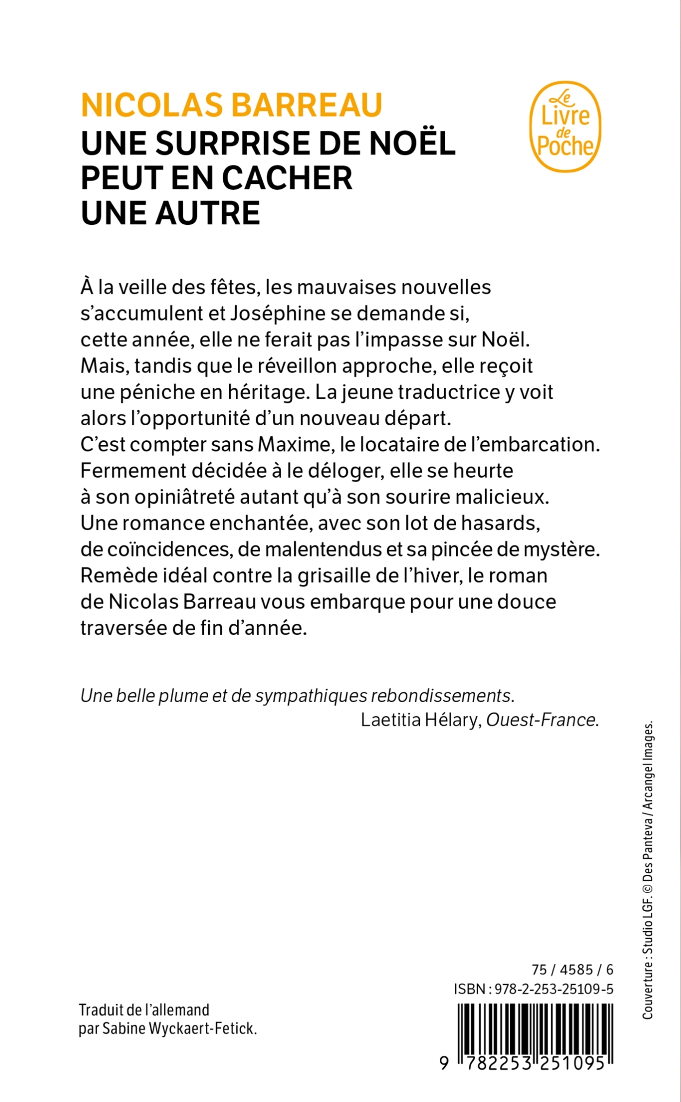 Une surprise de Noël peut en cacher une autre - Nicolas Barreau - LGF