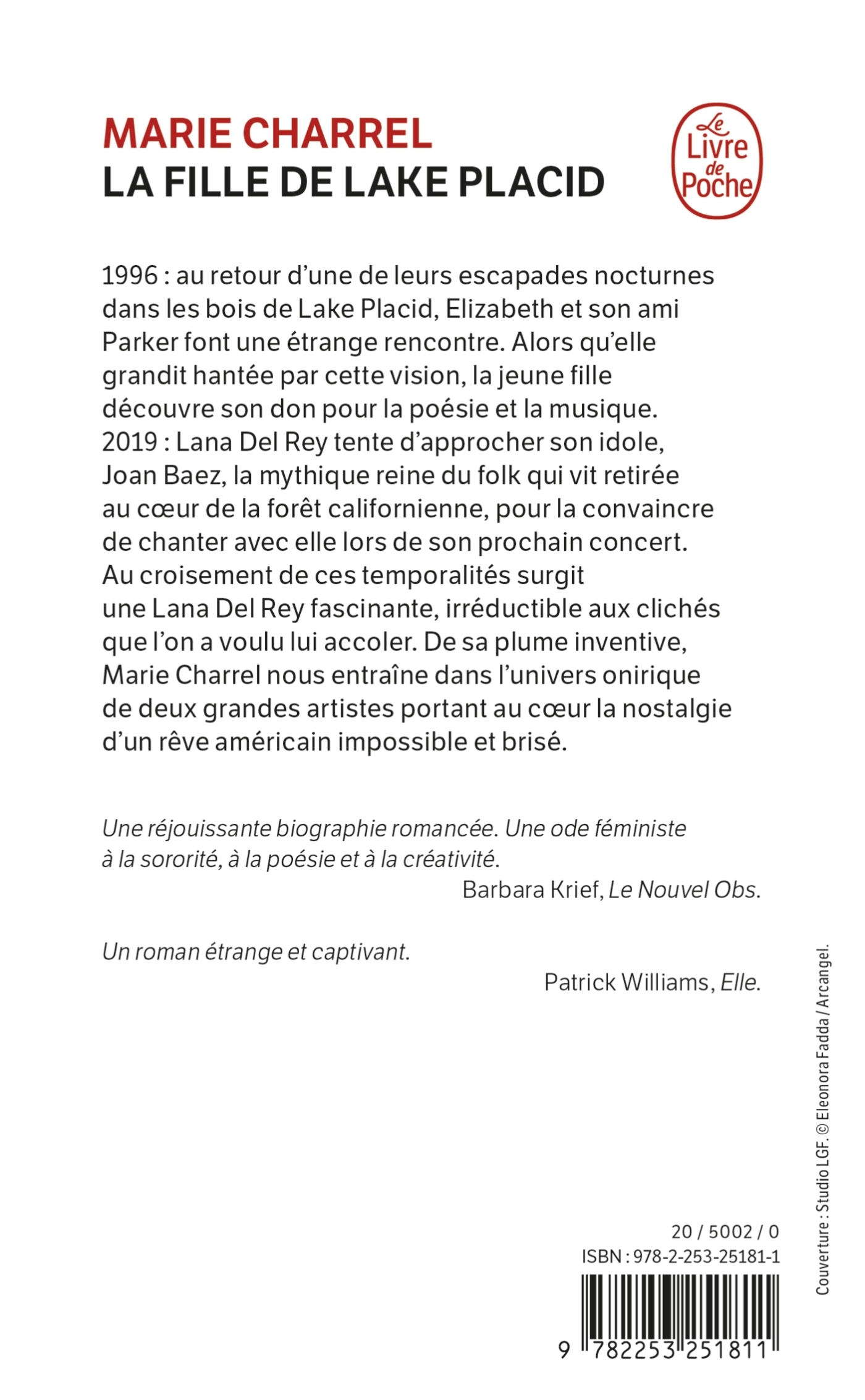 La Fille de Lake Placid - Marie Charrel - LGF