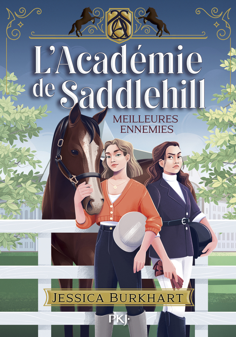 L'Académie de Saddlehill - Tome 1 Meilleures ennemies - Jessica Burkhart - POCKET JEUNESSE