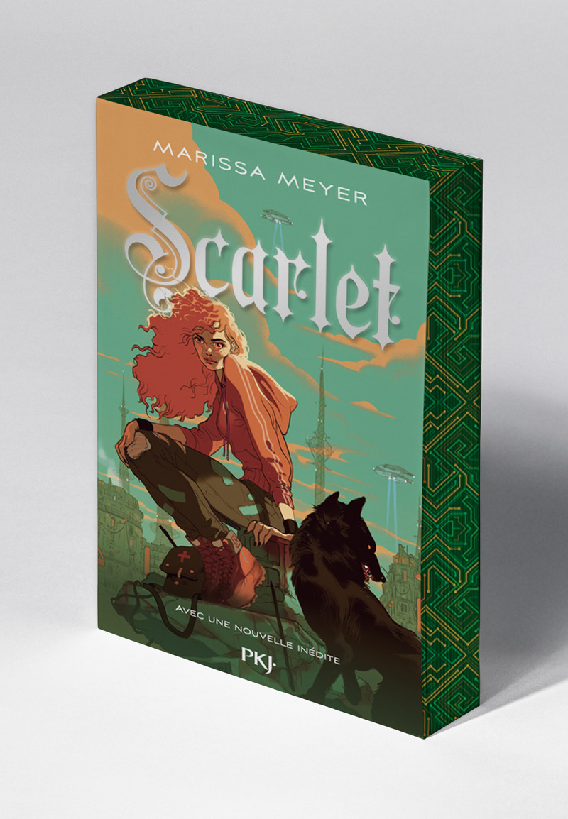 Chroniques lunaires - tome 2 Scarlet (édition jaspée) - Marissa Meyer - POCKET JEUNESSE