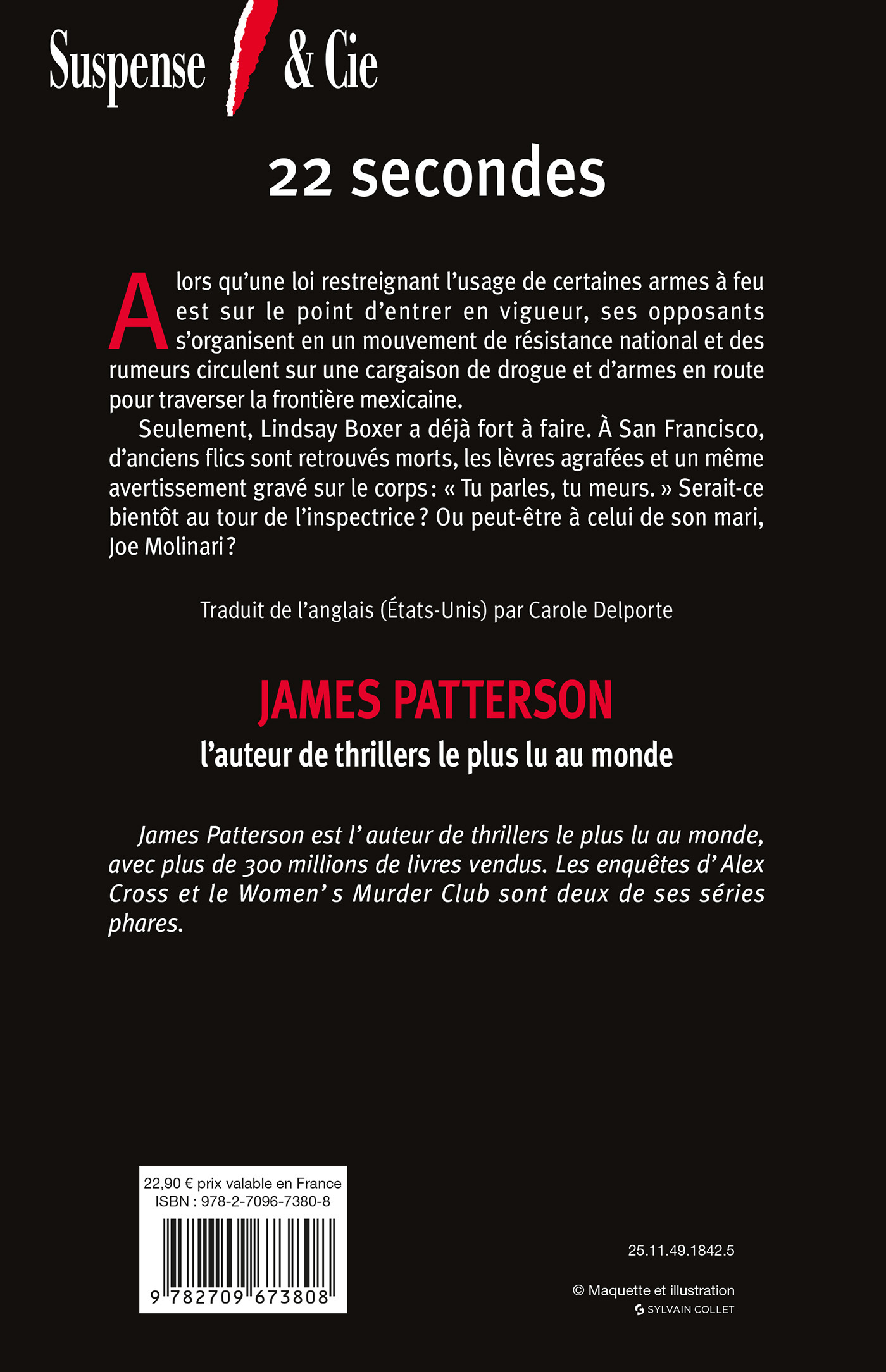 22 secondes - James Patterson - LATTES