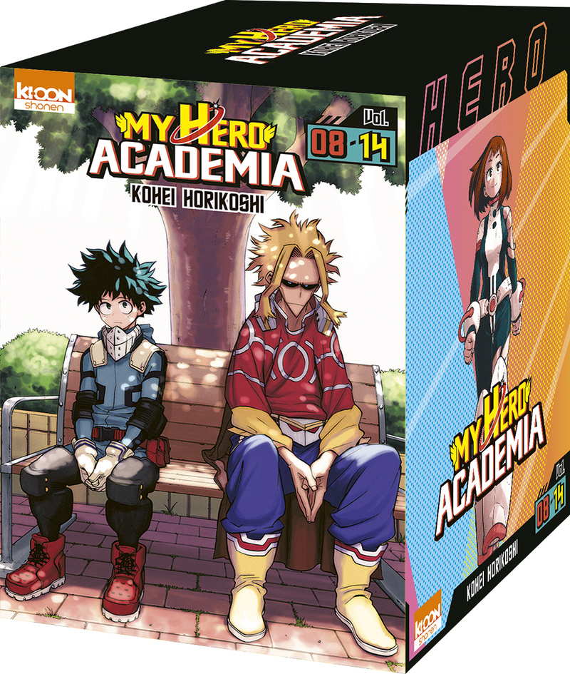 Coffret intégrale My Hero Academia vol. 8 à 14 - Kohei Horikoshi - KI-OON