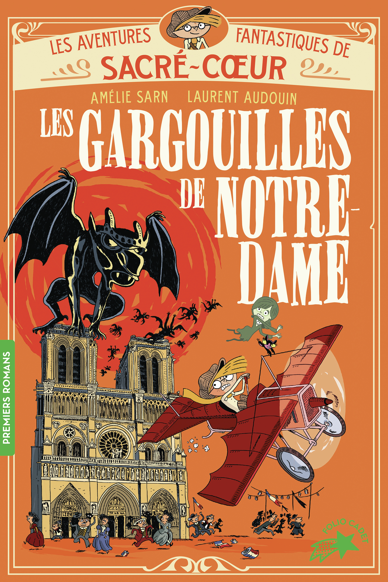Les Gargouilles de Notre-Dame -  LAURENT AUDOUIN / AMELIE SARN, Amélie Sarn, Laurent Audouin - GALLIMARD JEUNE