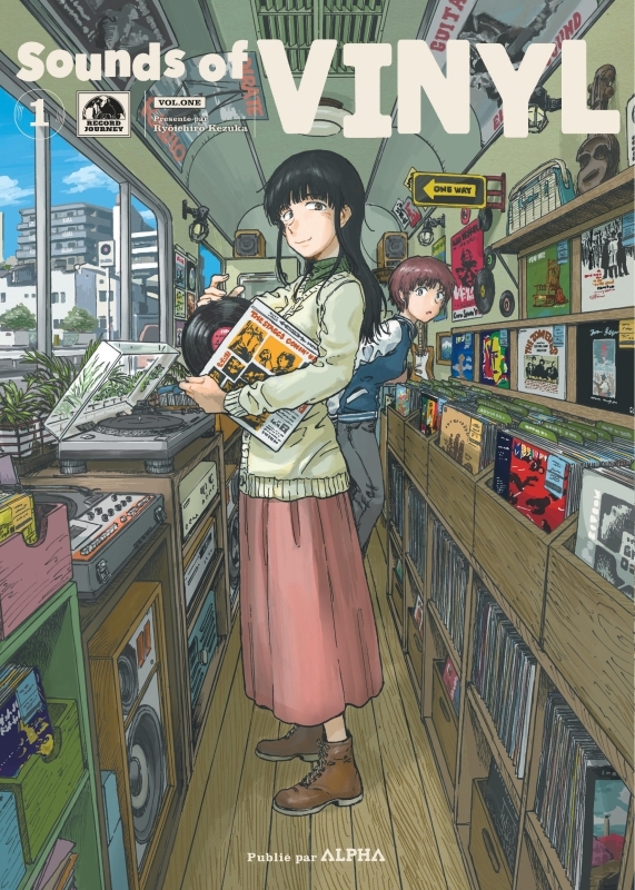 Sounds of vinyl - Tome 1 -  Ryoichiro Kezuka - VEGA DUPUIS